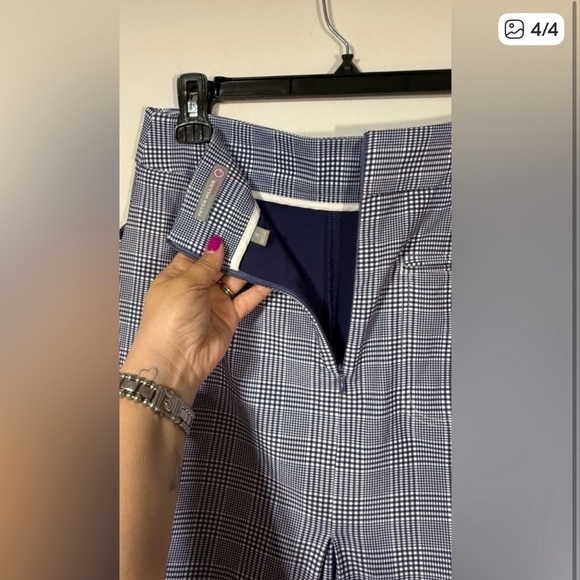 Peter Millar Blue Plaid Mini Skirt - Picture 4 of 4